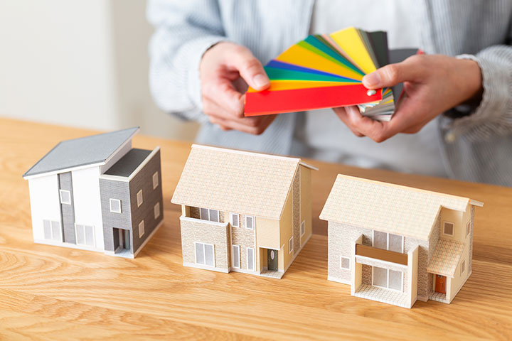 外壁の色の組み合わせで失敗しないコツ｜配色の黄金比率と人気色5選を紹介